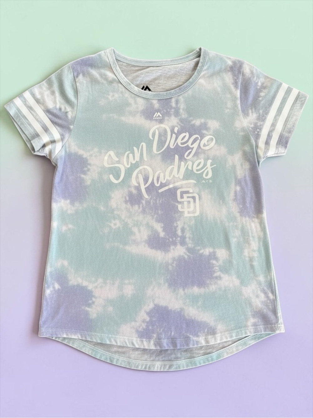 MAJESTIC  Women's SD Padres MLB Short Sleeve Tee (M)